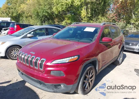 2017 Jeep Cherokee Latitude 4X4 z USA, uszkodzony, nr VIN 1C4PJMCS4HW587957